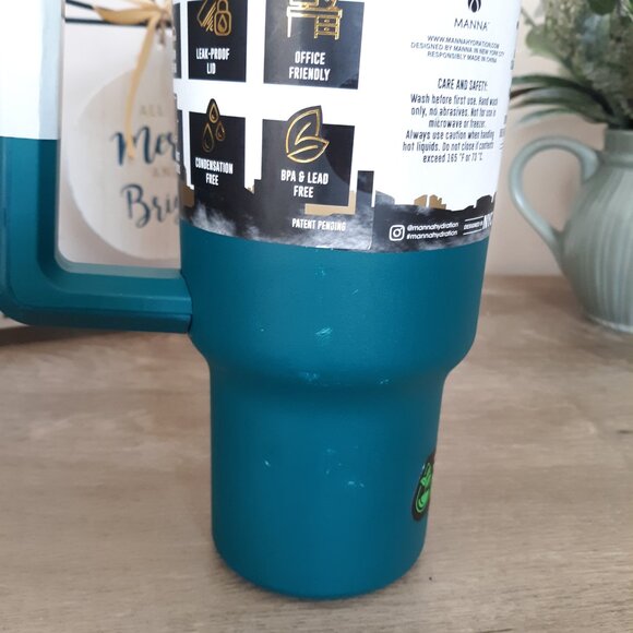 Manna Rogue 40 oz. Stainless Steel Tumbler With Dual - Functioning Tritan Lid - Picture 7 of 12